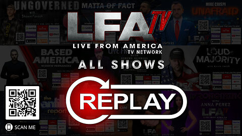 LIVE FROM AMERICA 10.6.23 @10pm REPLAY