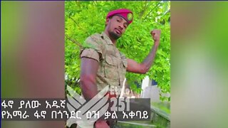 ከአማራ ፋኖ በጎንደር ዕዝ ቃል አቀባይ ከሆነው ፋኖ ያለው አዱኛ ጋር የተደረገ ቃለ ምልልስ