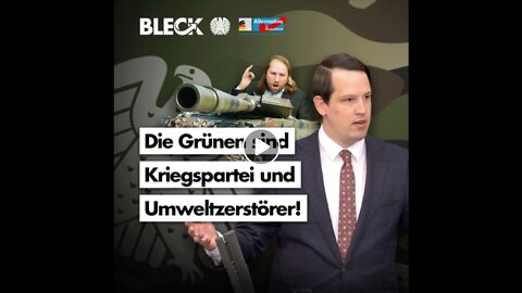 Bundesregierung instrumentalisiert Flutkatastrophe und Grünen sind Kriegs-/Umweltzerstörungspartei