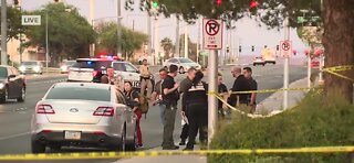 Las Vegas police on scene of stabbing near Desert Springs Hospital