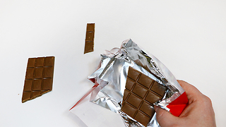 Infinite chocolate bar trick