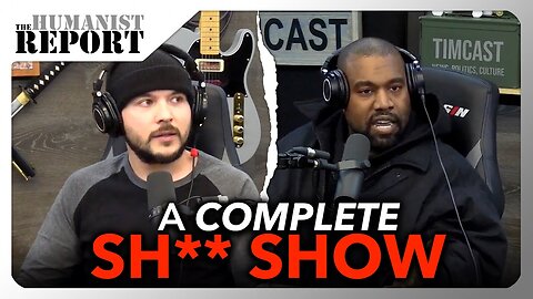 Kanye West Storms Off of Tim Pool’s Podcast After ANOTHER Anti-Semitic Rant