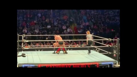 Gunther vs Mansoor - WWE Saturday Night’s Main Event 4/23/22 Reading, PA