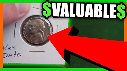 LOOK OUT FOR THIS RARE NICKEL IN YOUR POCKET CHANGE - 1950 D NICKEL KEY DATE COIN!!