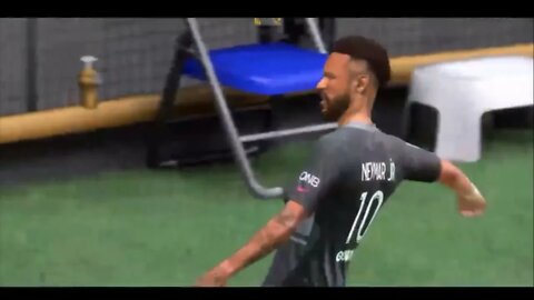 BEST GOALS - NEYMAR JR - PSG; FIFA 22 GAMEPLAY