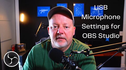 Microphone Settings with OBS Studio & USB Microphone | Microphone Adjustments & Filters #obs
