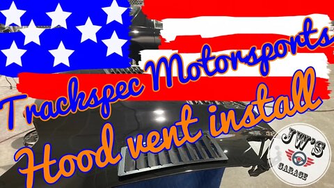 C5 Corvette TrackspecMotorsports hood vent install. SUPER EASY!