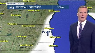 Lake effect snow expected Thursday