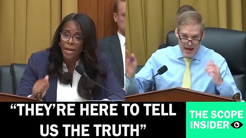 Jim Jordan CALLS OUT Stacey Plaskett for Her ABSURD Remarks During the TWITTER FILES Hearing