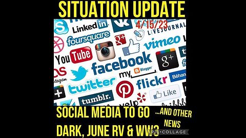 SITUATION UPDATE - SOCIAL MEDIA TO GO DARK! JUNE RV & WW3! VT MESSAGE/INTEL! PHIL GODLEWSKI & SG ...