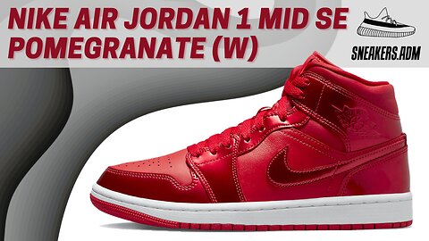 Nike Air Jordan 1 Mid SE Pomegranate - DH5894-600 - @SneakersADM