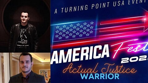 Actual justice Warrior AmericaFest 2022 Interview