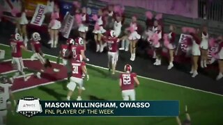 Week 8 Player of the Week: Mason Willingham