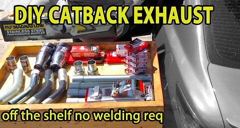 Easy DIY Catback Exhaust System: Assemble with Off-the-Shelf Parts without Welding
