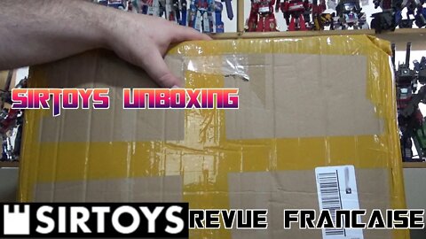 Video Unboxing provenant de Sirtoys - Aout 2020