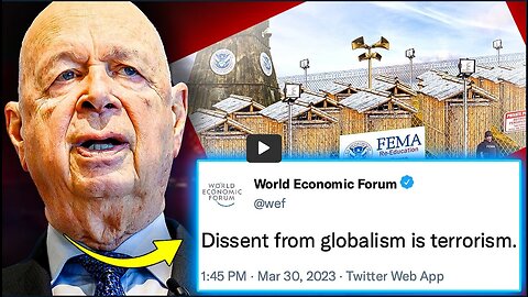 Senate Bill 686 Gives WEF Full Control Over America, Gives Citizens 20 Years in Prison For Dissent