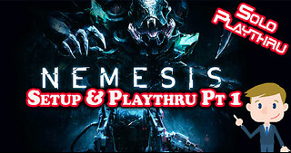 Nemesis Solo Playthrough Pt 2. #nemesisgaming #boardgames #tabletopgaming