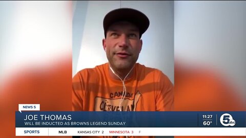 'Putting my name in there is really special': Joe Thomas excited to be inducted into Browns Legends program