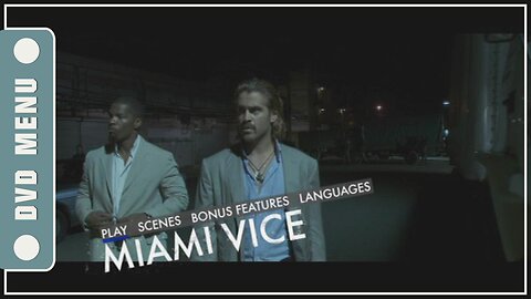 Miami Vice - DVD Menu