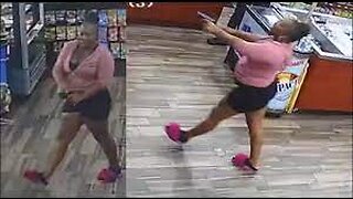 Pregnant Black Woman Robs Gas Station Demanding A Pack Of Cigarettes!