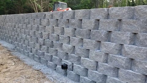 Building a BIG retaining wall