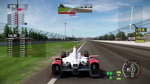 Mock Indianapolis 500 open test