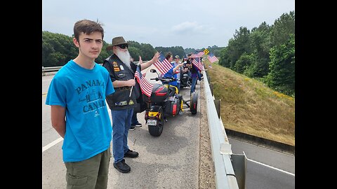 Biker Ride for the wall ride.