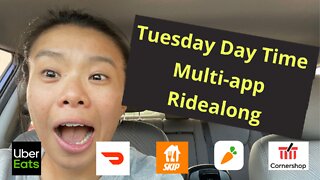 I Almost Got Tip Baited | Tuesday Day Time Multi-app Ridealong