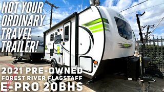 Awesome Little Camper with Bunks and Upgrades! Used 2021 Forest River Flagstaff E-Pro 20BHS