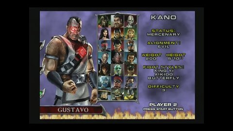 Mortal Kombat Deadly Aliance (PS2) - Kano - Arcade Mode