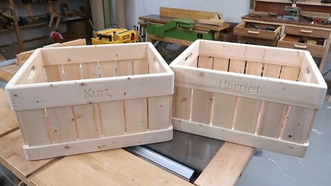 Building fancy wooden boxes