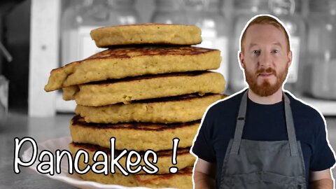 Pancakes Sans Gluten Flocons d'Avoine 🥞