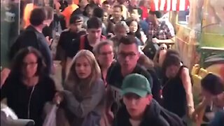 "Gunshot like" noises create panic in New York's Times Square