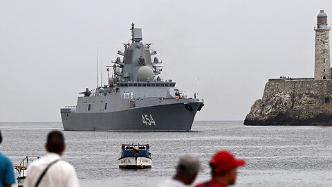 Russian warships arrive in Cuba to conduct military drills