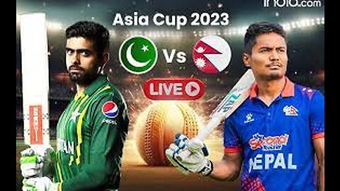 Asia Cup 2023 || Pakistan and Nepal || #cricket