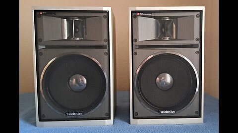 Technics SB-F5 Altavoces Sistema de Fase lineal - Introducción y Prueba