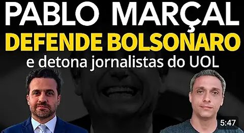 Tractorou! Pablo Marçal defends Bolsonaro and detonates UOL journalists in a hearing