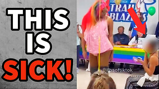 DISGUSTING Drag Queen Gives High School Student A LAP DANCE