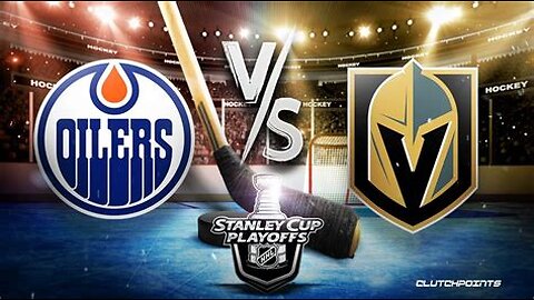 Connor McDavid Golden Knights - Oilers- Game 3- 58 NHL Playoffs 2023 Stanley Cup Playoffs