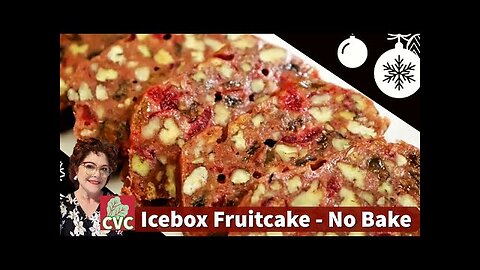 Icebox Fruit cake - Easy Fruit Cake - No Bake Fruit Cake