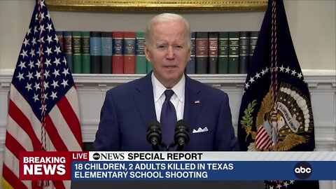 President Biden addresses nation after Uvalde shooting