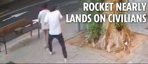 Israel Hamas War: Rocket nearly lands on civilians in Tel Aviv