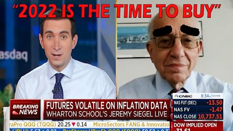 "Economists are Very Wrong" Jeremy Siegel on Why You Should Buy Stocks NOW Regardless of Recession