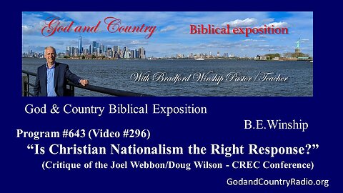 296 - Is Christian Nationalism the Right Response?