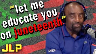 JLP | Brainwashed Motor Mouth Can't Stop Chattering & Lying About Slavery & Black People #Juneteenth