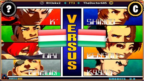 The King of Fighters 2001 (RII3skx2 Vs. TheDoctor685) [Hungary Vs. Hungary]
