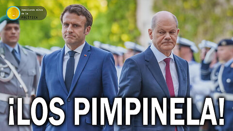 ¡LOS PIMPINELA! Macron y Scholz protagonizan una feroz disputa por el envío de tropas a Ucrania