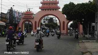 Rach Gia City in Kien Giang Province - South Vietnam