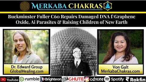 Bucky Fuller C60 Repairs Damaged DNA f/Graphene Oxide, Ai Parasites & New Earth Children #105
