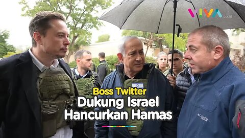 Elon Musk Dukung Israel untuk Hancurkan Hamas